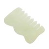 WOONEKY Jade Scarping Comb Body Gua Sha Massage Tool Scalp