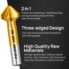 FOCSTOL Countersink Drill Bit HSS Set - 90° Titanium Countersink