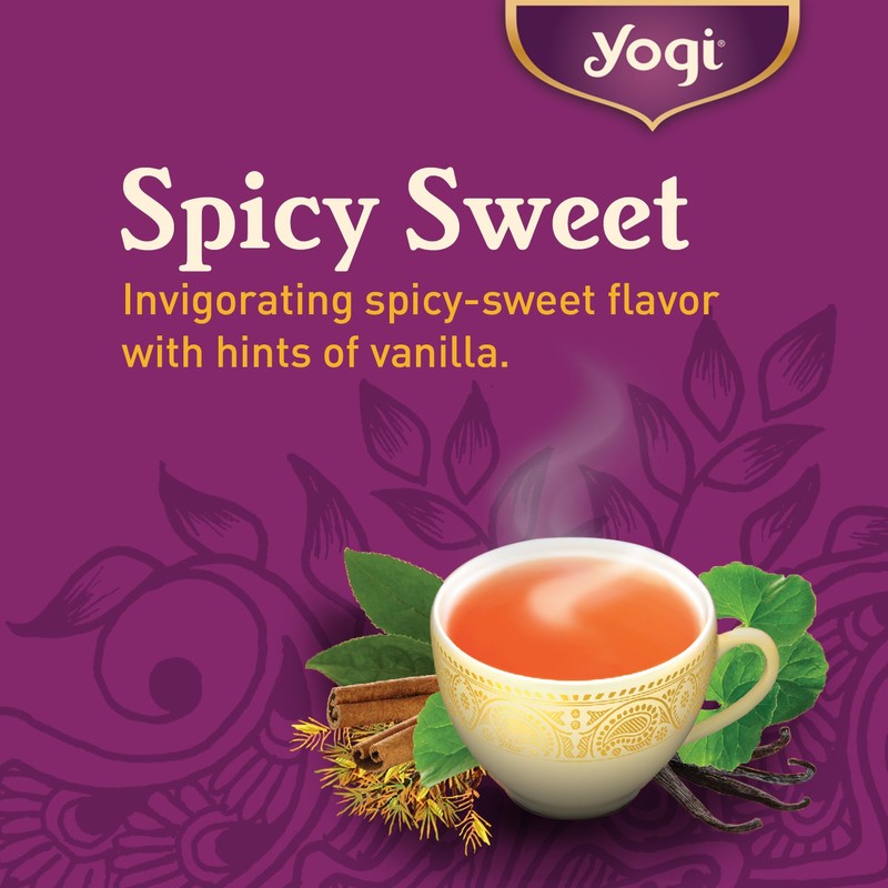 Yogi Tea - Vanilla Spice Perfect Energy (4 Pack) -