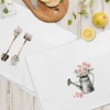 Sviojuce Floral Flower Spring Gardening Kitchen Towels Decorative 16x24 Set
