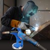 sourcing map MIG Welding Torch Holder with Magnetic Base Welding