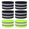 Hejo Pack of 6 Reflective Bands for Bicycle, Strong Reflective