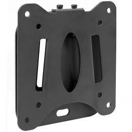 Mount-It! Mount-It! MI-203 Low Profile Fixed TV Wall Mount | Fits 13-32 Inch Screens | VESA 75x75 & 100x100 | Heavy-Duty Steel with 60 Lbs Capacity | Built-in Bubble Level | Ideal for RV, Home, and Office