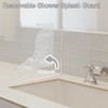 Mstar Home Shower Splash Guard, Shower Water Guard with Nano