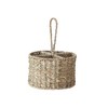 Bloomingville, Natural Round Seagrass Multi-Section Caddy