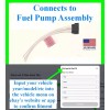 fits Mazda 3 04-13 Fuel Pump Housing Connector Plug Wiring