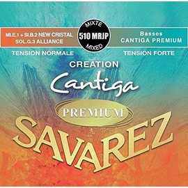 Savarez Strings for Classic Guitar Creation Cantiga Premium Set Mixed Tension Normal/High