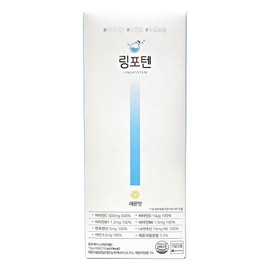 Ringpoten 11g x 10 pieces, lemon flavor, 2 pieces / 링포텐 11g x 10개입 레몬맛 2개
