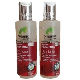Organic Doctor 2 Pack Organic Doctor SkinCare Organic Rose Otto Skin Toner, 5.1 Oz Each