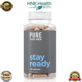 Pure for Men – Original Vegan Cleanliness Fiber Supplement 120 Vegan Capsules