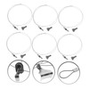Gadpiparty 6 Sets Adjustable Picture Rail Hanging System Kit Versatile