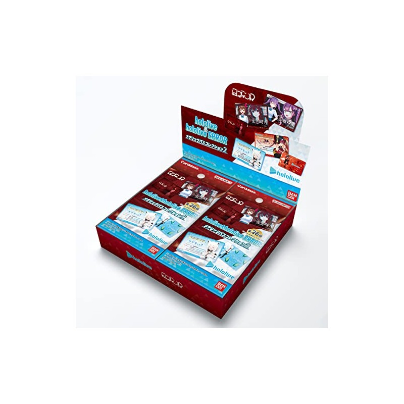 Bandai Hololive & Hololive ERROR Metallic Pass Collection 2 (Box),