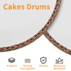 5packs Cake Boards 10 Inch Round,1/2" Thick Cake Drum, Cake