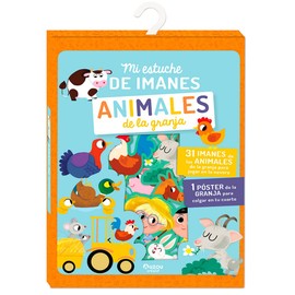 Auzou XOU-9520423 Animals My Magnetic Box: Farm Animals