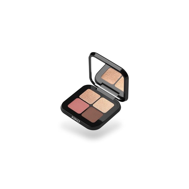 KIKO Milano Bright Quartet Eyeshadow Palette 02 | Palette with