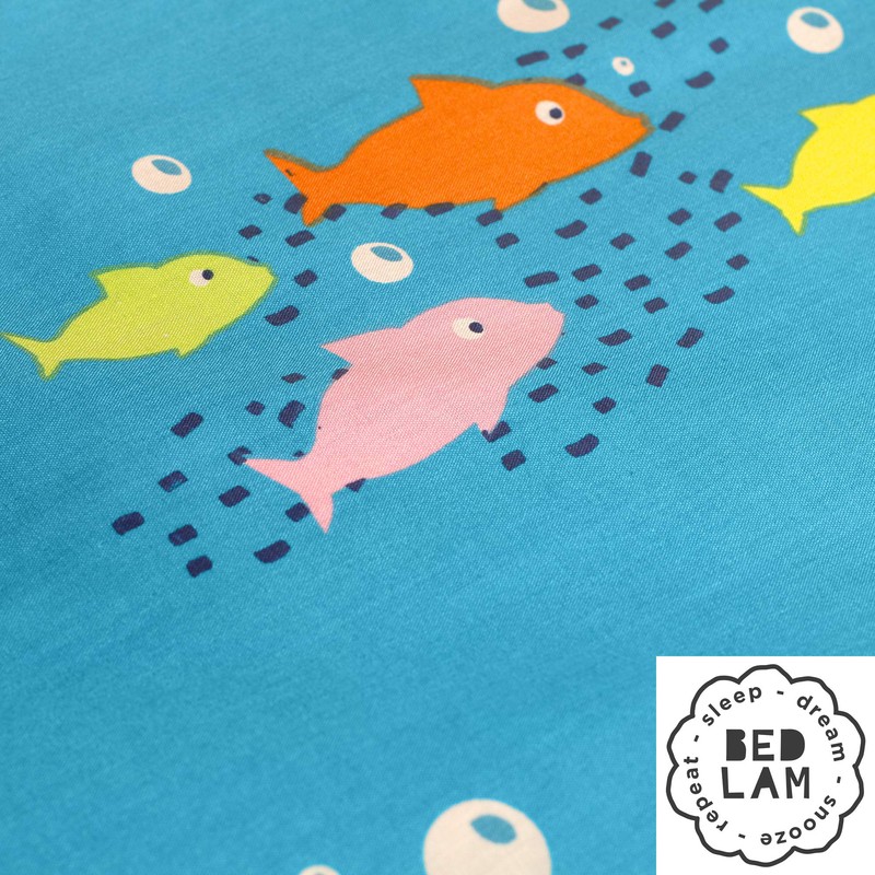 Bedlam Bedding, Boys, Children, Kids Fitted Sheet Single, Polyester, Multicolour