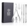 Lenio® Uñas Encarnadas Juego De Pedicura Acero Inoxidable
