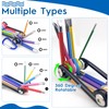 Irenwarl 9-Piece Foldable Hex Key Set, Professional Allen Key Set,
