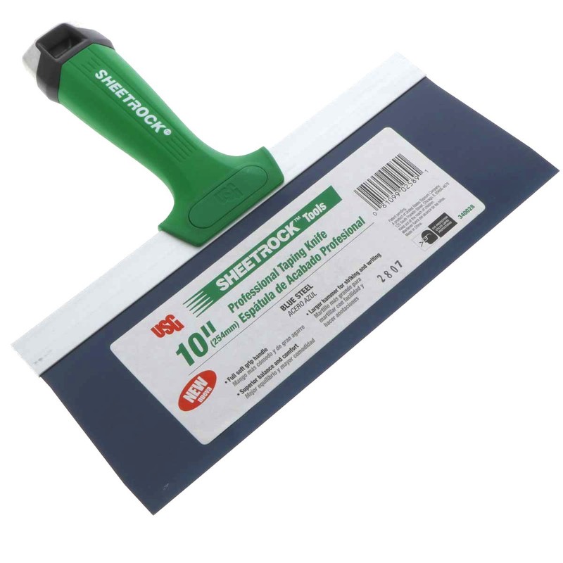 USG Sheetrock Pro Series Blue Steel Drywall Taping Knife with
