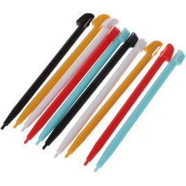 10Pcs Stylish Color Touch Stylus PenCompatible for Wii U WIIU Gamepad Console Accessories