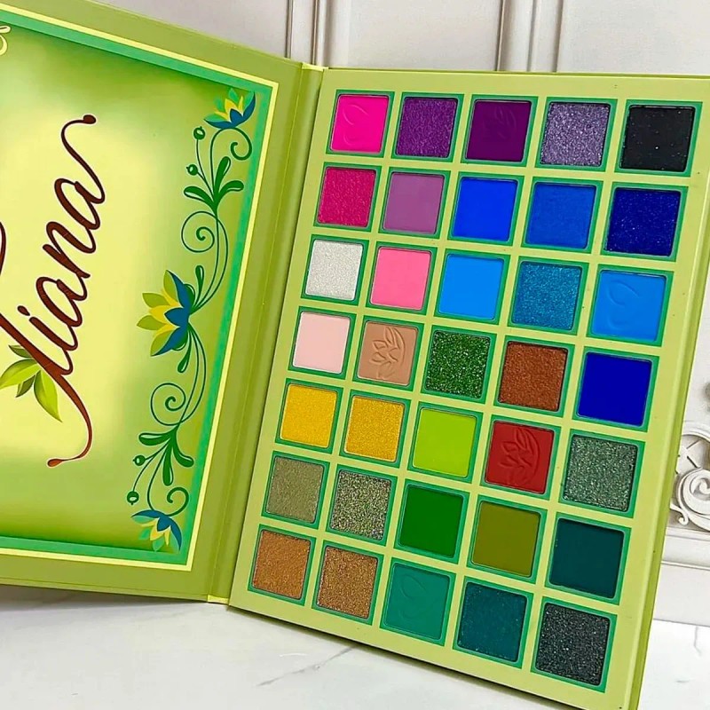 Paleta De Sombras Tiana X Beauty Creations 35 Tonos Tiana