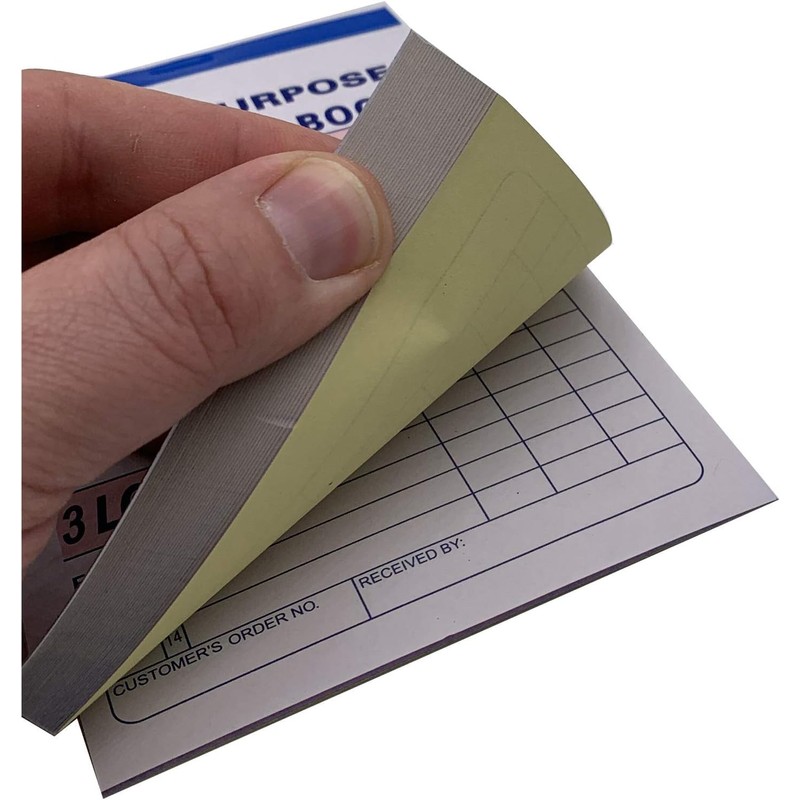 Sales Order Book 33 Triplicate Forms Carbonless 3 Copy's -