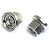 Pro Bamboo Kitchen Track Nut 2PCS Bicycle Bike Wheel Hub