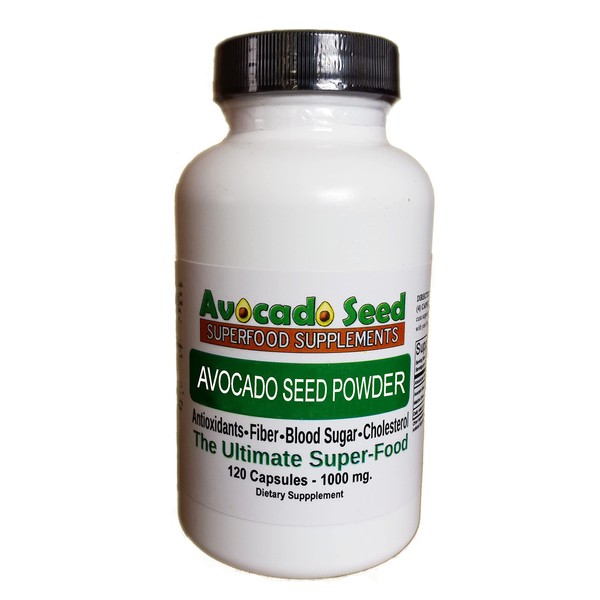Addicted 2 Healthy Avocado Seed Capsules - 120 Count