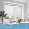 Motorized Roller Blinds with Remote Control【Solar Panel Included】 100% Blackout