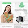 Microwavable Therapy Mittens Lavender Hand Warmer Gloves with Arthritis Compression,Moist