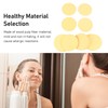 Compressed Wood Pulp Facial Sponges Natural Cellulose Face Sponge for
