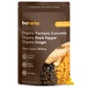 Organic Turmeric Curcumin Capsules 1500mg - with Black Pepper &