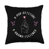 k-pop Attitude k-drama feelings for k-pop fan Throw Pillow