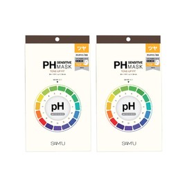 [2 x 5] Samu PH Sensitive Mask Toning Fit SAM'U PH SENSITIVE MASK TONE-UP FIT