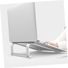 Tofficu Portable Aluminum Laptop Stand Heat Sink Base Elevated Rack