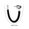 Tyre Inflator Hose Adapter, 30 cm Inflator Pump Hose Air