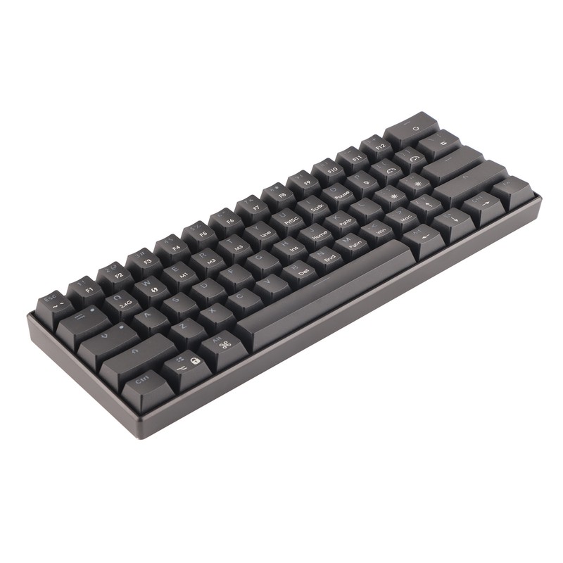 Mechanical Keyboard 61 Keys Three Modes Support Wireless Portable Ergonomic