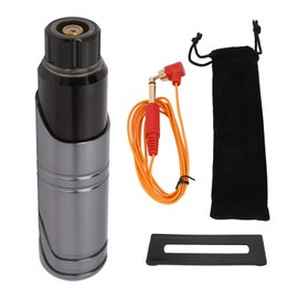 Tattoo Machine Aluminum Alloy RCA Connector Tattoo Motor Pen Highly Efficient Rotate Tattoo Pen Silver Black
