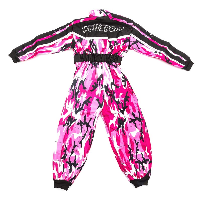 Wulfsport Wulf Cub Kids Quad Overall Racing Jump Suit Camo