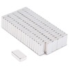 Aenienoe 100Pack Magnets Strong N52 Neodymium Magnet Bar Flat Fridge