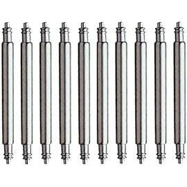 Eichmüller Premium Stainless Steel Spring Bars 1.5 mm Diameter 22 mm for Watches Bracelets Pack of 10, Classic