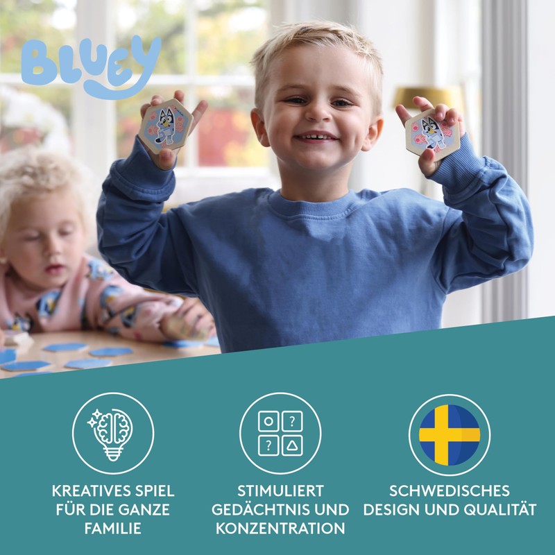 Micki Children's Memory Game Bluey - A Playful and Educational