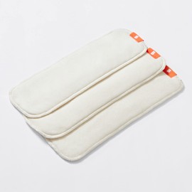 Bambino Mio, Revolutionary Reusable Nappy Booster - Daily Boost - Pack of 3 Soft Nappy Inserts for Extra Absorbency