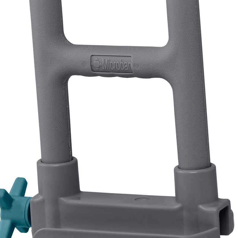 Medline Deluxe Plastic Tub Grab Bar, Microban Protection, 250lb Weight