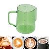 500ml Milk Frothing Pitcher Multipurpose Borosilicate Glass Milk Jug for