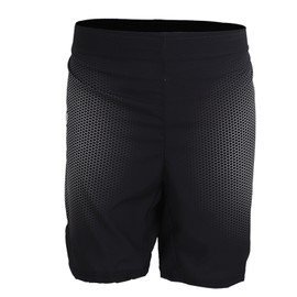 Sport Shorts Men Lounge Straight Legged Slightly Elastic Mid Waist Shorts Printed Shorts for Boxing Hiking Black XL