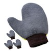 Alipis 4pcs Non Scratch Car Wash Mitts Dual Sided Fleece