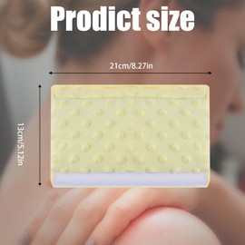 LKLKKC 2 pack Strap Cushion for Arm Sling, Shoulder Brace Carry Strap Pillow Arm Elbow Wrist Injury Support Strap Pad Padding Pillow for Women Men and Kids (Yellow)