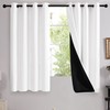 Deconovo 100% Blackout Curtains - 2 Layers, Thermal Insulated, Noise-Reducing