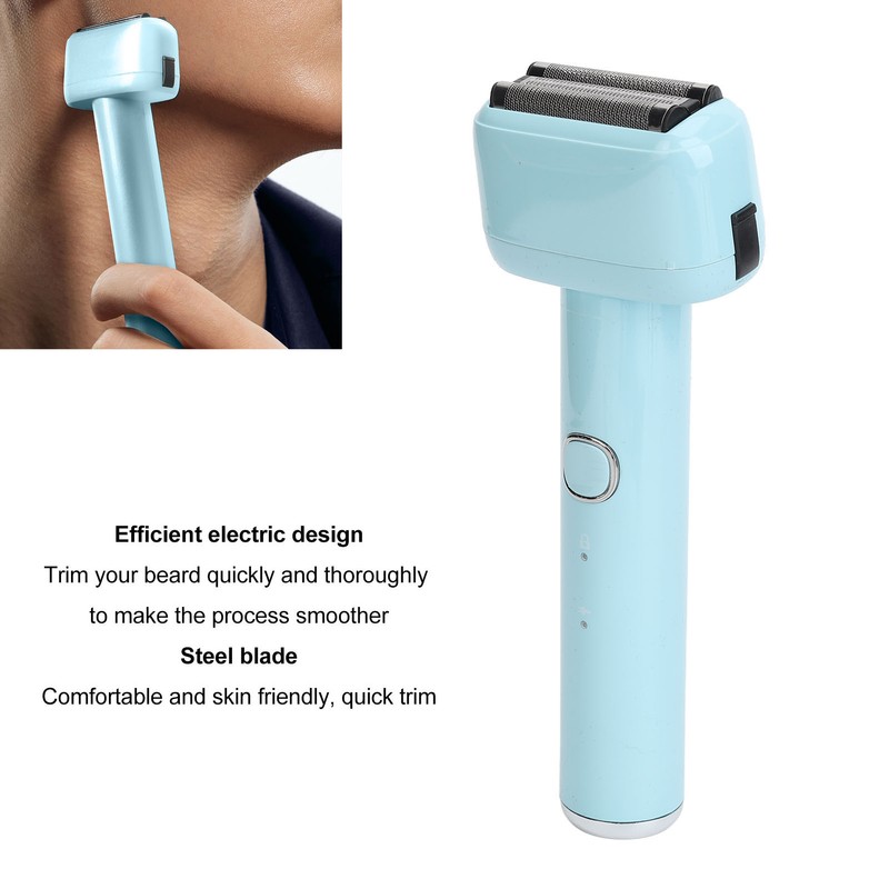 Electric Trimmer Portable Rechargeable Smart Waterproof Beard Grooming Kit with